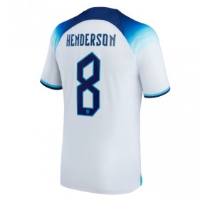 England Jordan Henderson #8 Hjemmebanetrøje VM 2022 Kort ærmer